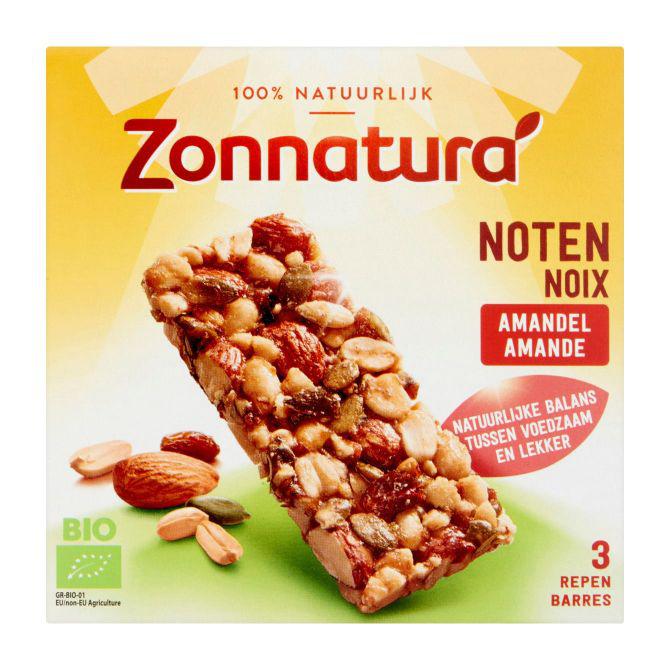 Zonnatura Muesli Notenmix Reep Amandel