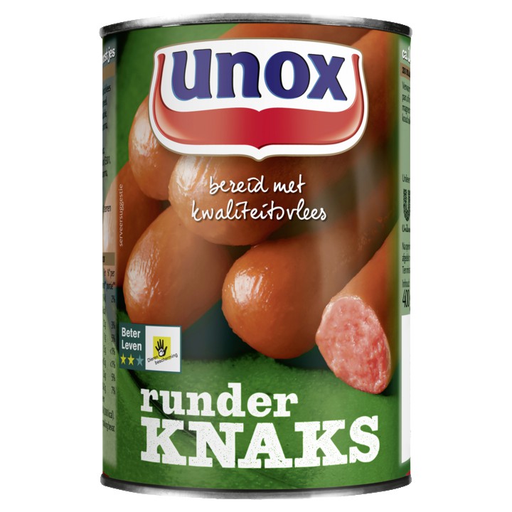 Unox Knaks Runder 400g
