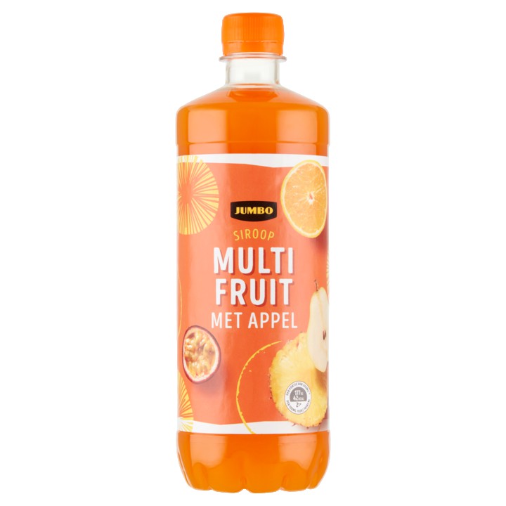 Jumbo Siroop Multi Fruit met Appel 750ML