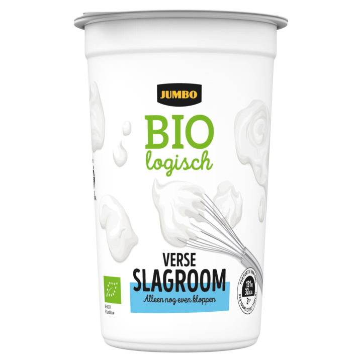 Jumbo Verse Slagroom Biologisch 250ml