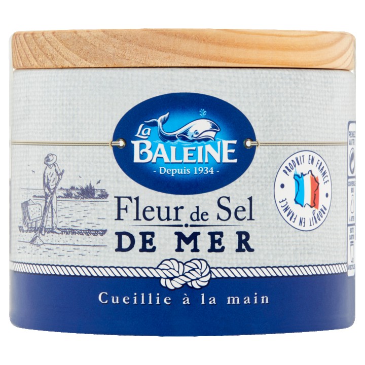 La Baleine Fleur de Sel 125g