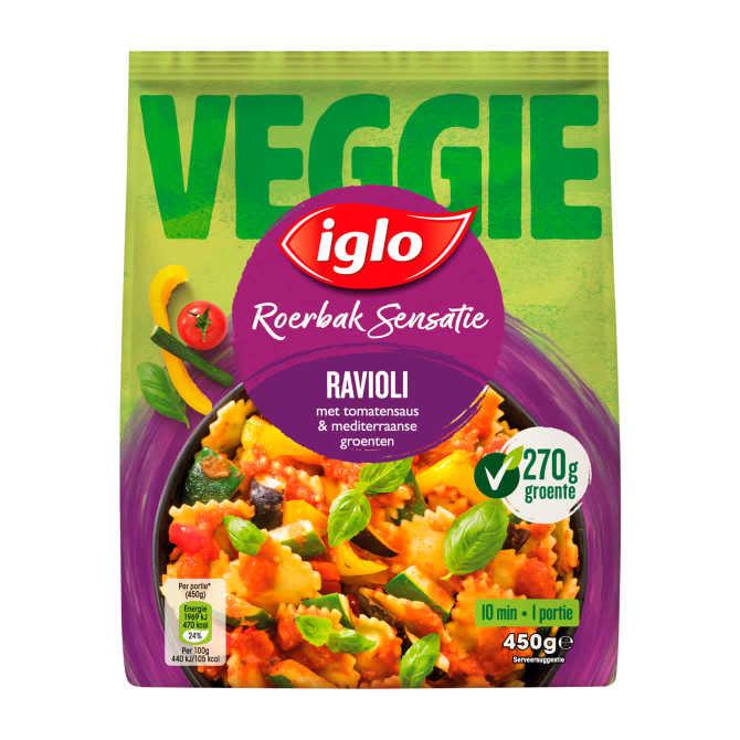 Iglo Roerbak sensatie veggie ravioli