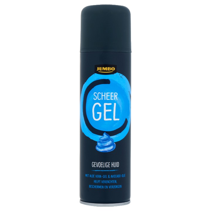 Jumbo Scheer Gel Mannen Gevoelige Huid 200ml