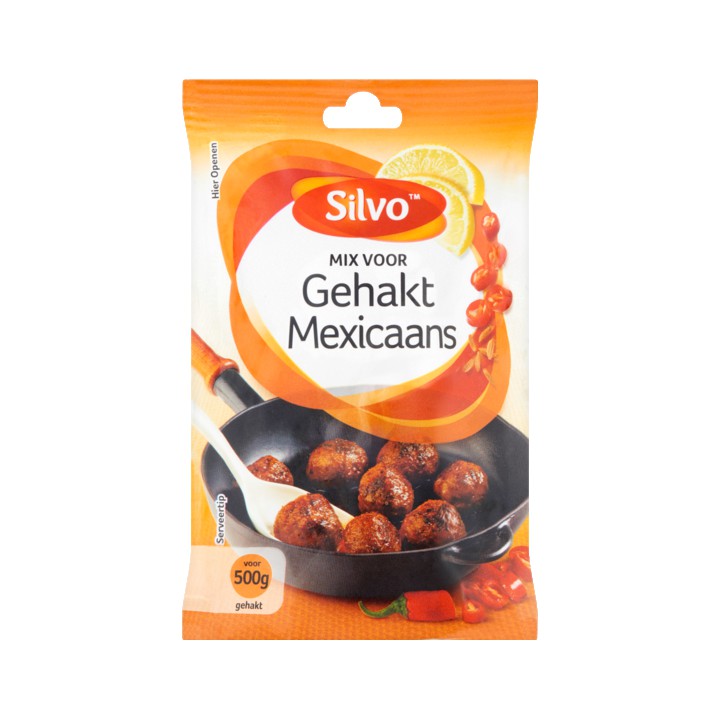 Silvo Mix voor Gehakt Mexicaans 40g