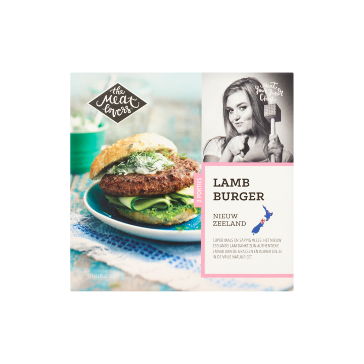 The Meat Lovers Lamb Burger 250g