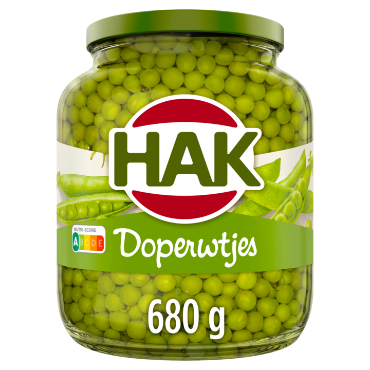 Hak Doperwtjes 680g