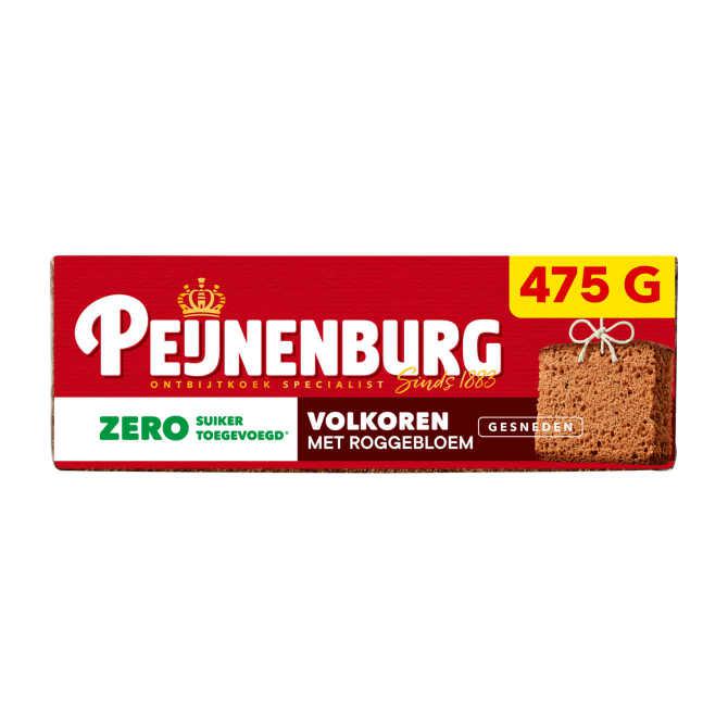 Peijnenburg ontbijtkoek zero volkoren gesneden