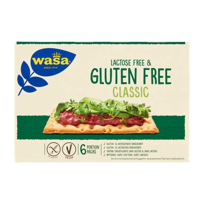 Wasa gluten- en lactosevrij kn&amp;auml;ckebr&amp;ouml;d