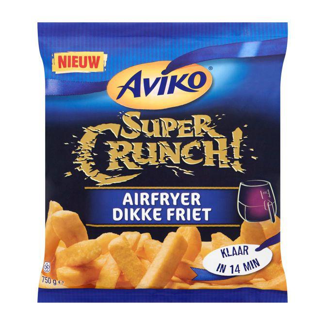 Aviko Supercrunch airfryer dikke friet