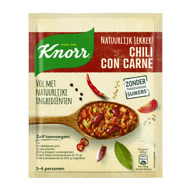 Knorr Mix natuurlijk chili con carne