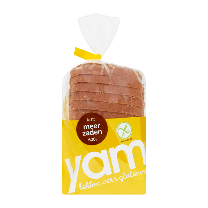 Yam - Licht Meerzaden Brood Glutenvrij