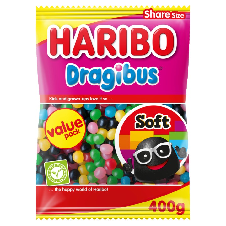 Haribo Dragibus Soft 400g