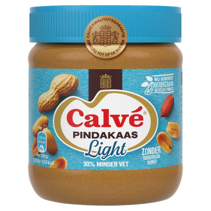 Calv&amp;eacute; Pindakaas Light 350g