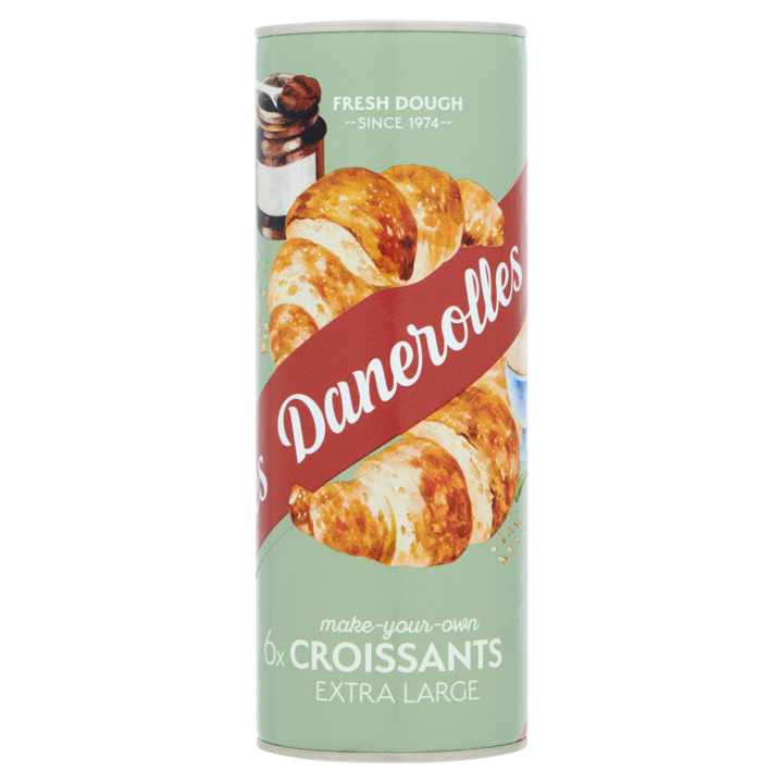 Danerolles Croissants Extra Large 6 Stuks