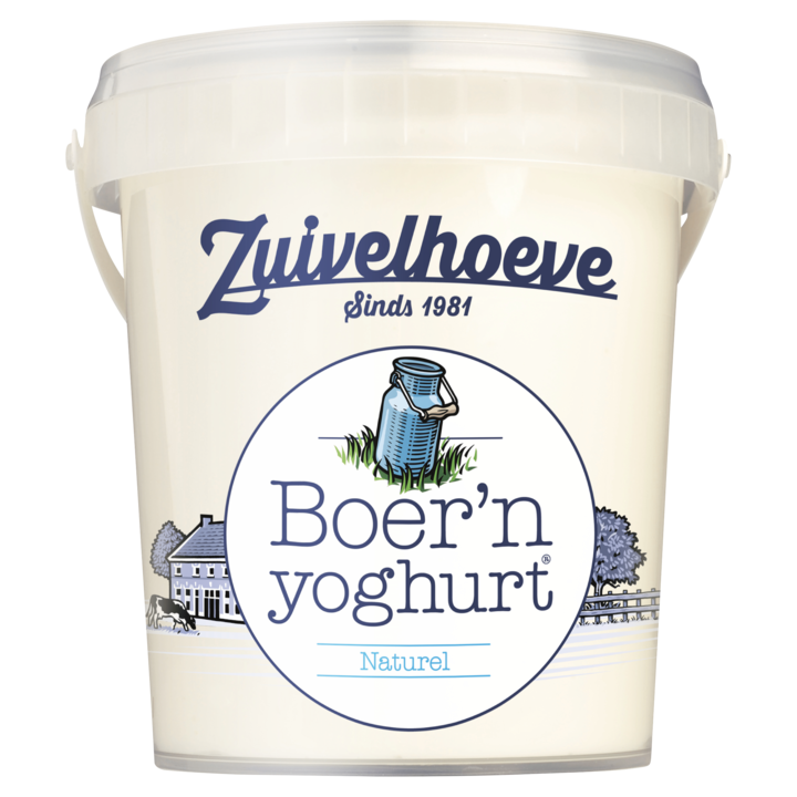 Zuivelhoeve Boer&amp;#x27;n yoghurt&amp;reg; Naturel 750g