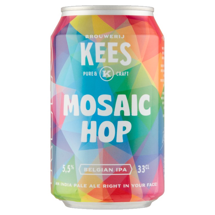 Brouwerij Kees - Mosaic Hop Belgian IPA - Blik - 330ML