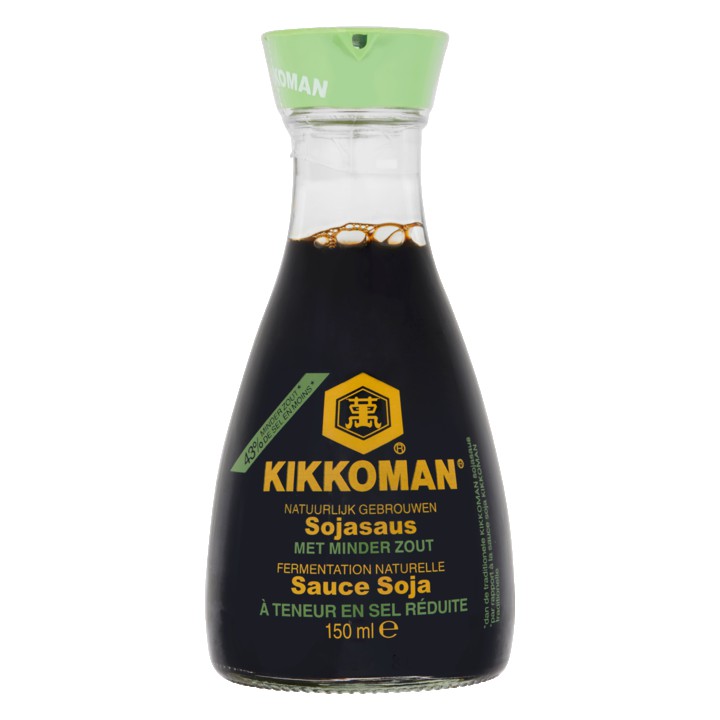 Kikkoman Sojasaus met Minder Zout 150ml