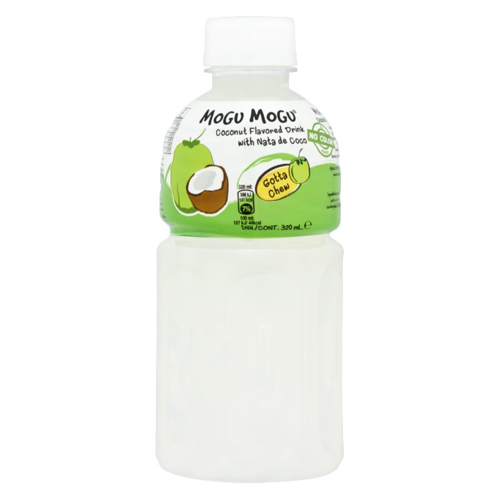 Mogu Mogu Coconut Flavored Drink with Nata de Coco 320ml