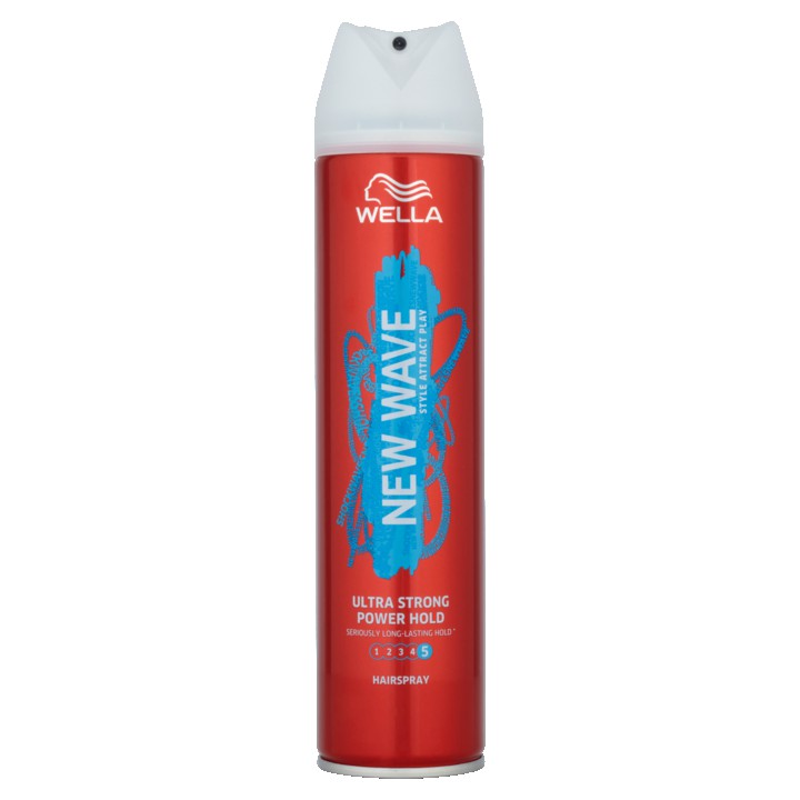 Wella New Wave Ultra Strong Power Hold Haarspray 250ml