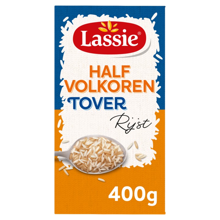 Lassie Half Volkoren Toverrijst 400g