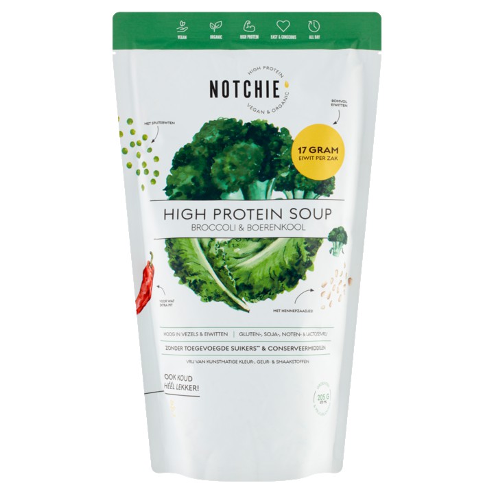NOTCHIE High Protein Soup Broccoli &amp;amp; Boerenkool 570ml