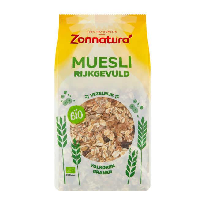 Zonnatura muesli rijkgevuld