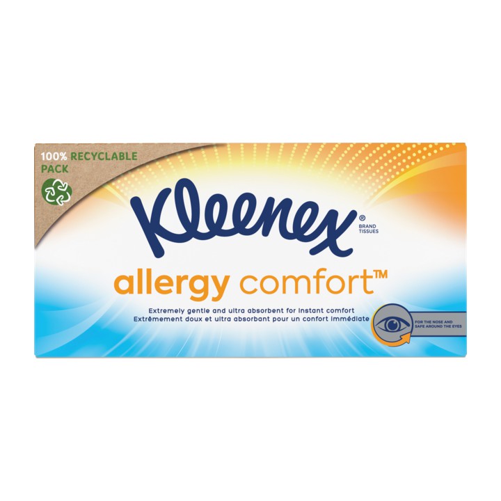 Kleenex Allergy Comfort tissues - 56 stuks