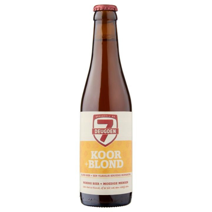 De 7 Deugden Koor + Blond Bier Fles 330ml