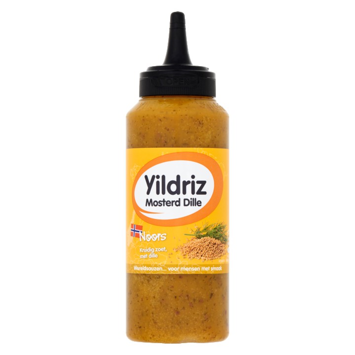 Yildriz Noorse Mosterd Dille Saus  265ml