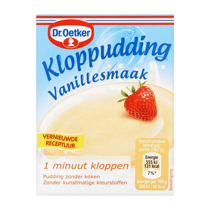 Dr. Oetker Kloppudding vanille