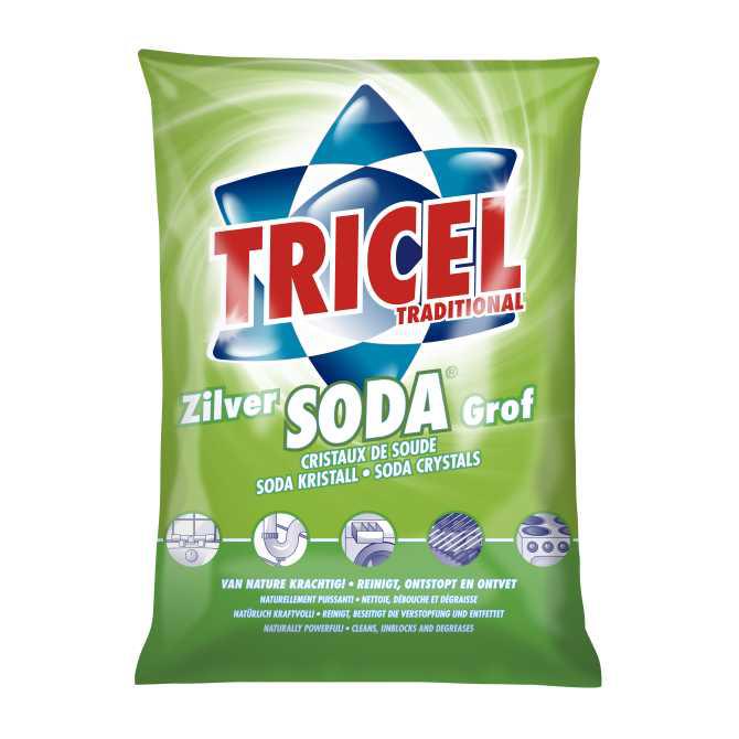 Tricel Soda zilver kristal