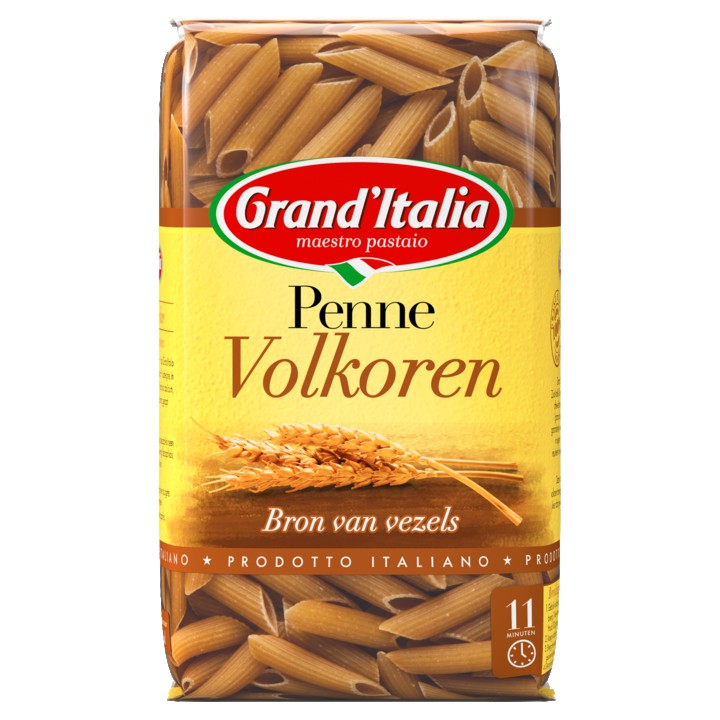 Grand&amp;#x27;Italia Pasta Penne Volkoren 500g