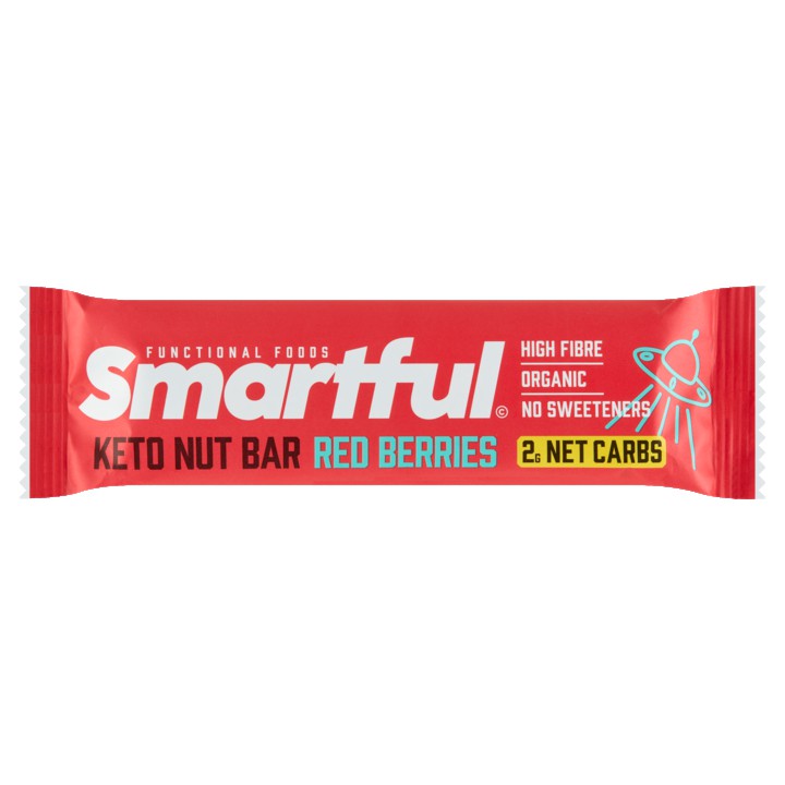 Smartful Keto Nut Bar Red Berries 40g