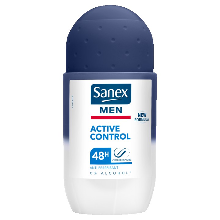 Sanex Men Active Control 48h Anti Transpirant Deodorant Roller 50ml