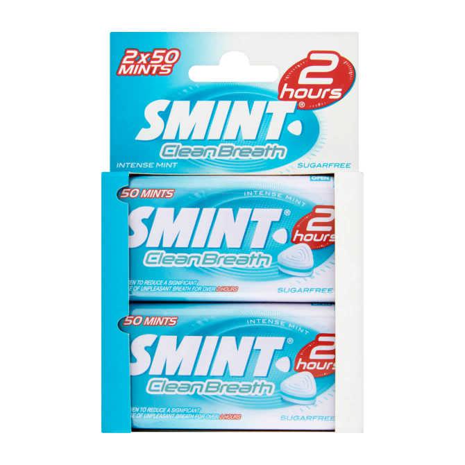 Smint intense mint clean breath 2-pack