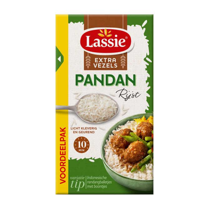 Lassie Pandanrijst extra vezels voordeelpak