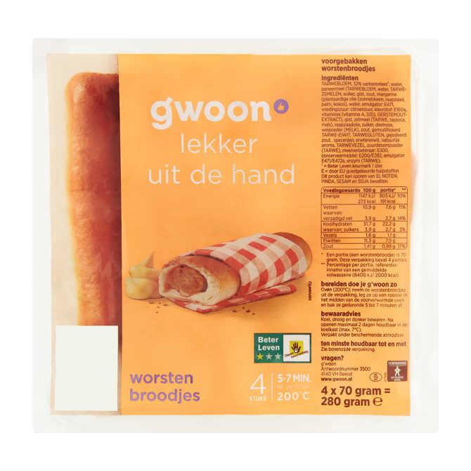 g&#039;woon Worstenbrood
