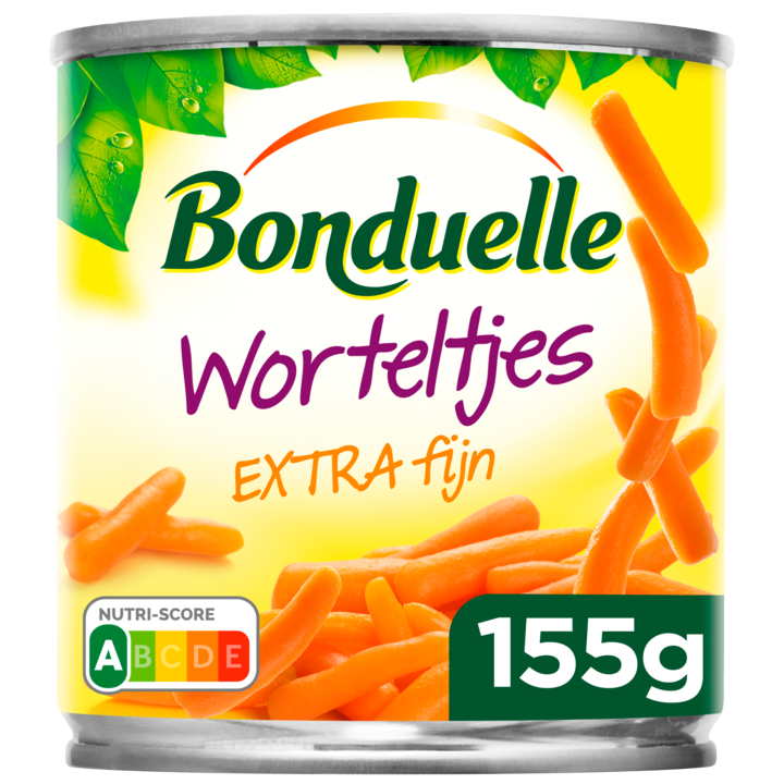 Bonduelle Worteltjes extra fijn 155g