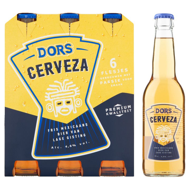 Dors Cerveza Flessen 6 x 330ml