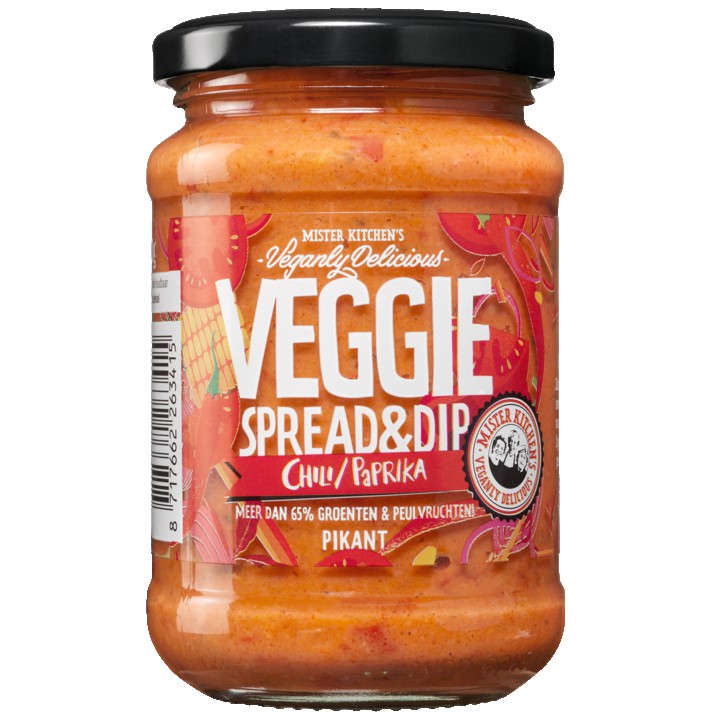 Vegan spread Chili Paprika