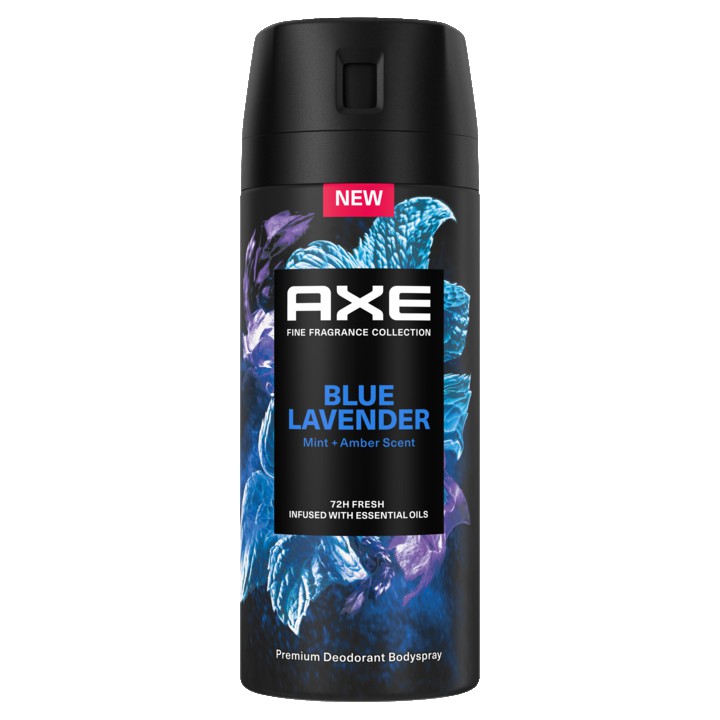 AXE Fine Fragrance Collection Premium Deodorant Bodyspray Blue Lavender 150ml