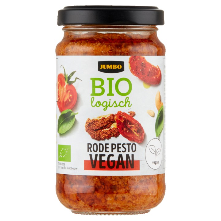 Jumbo Biologisch Rode Pesto Vegan 190g