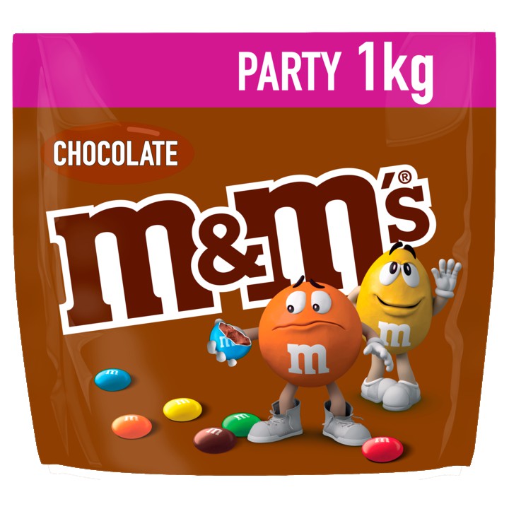 M&amp;amp;M&amp;#x27;S Choco chocolade Partyzak 1kg