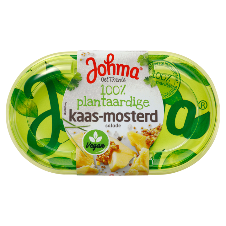 100% plantaardige kaas-mosterd