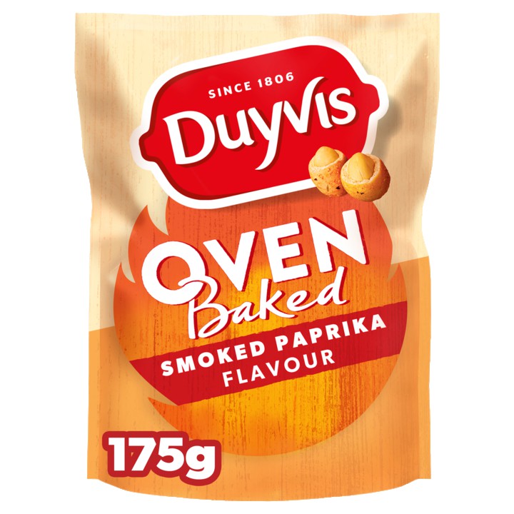 Duyvis Oven Baked Nootjes Smoked Paprika 175gr