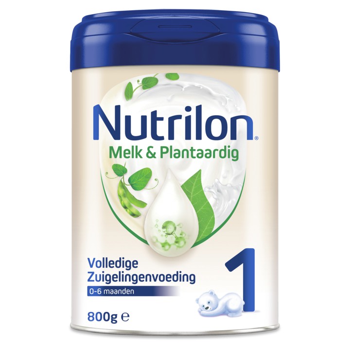 Nutrilon Melk &amp;amp; Plantaardig 1 Volledige Zuigelingenvoeding 0-6 Maanden 800g