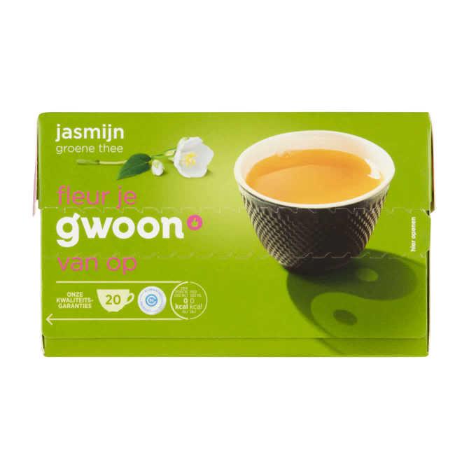 g&#039;woon groene thee jasmijn