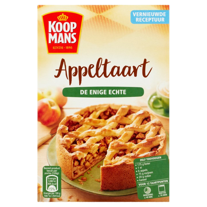 Koopmans Appeltaart mix