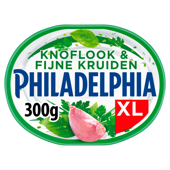 Philadelphia Zuivelspread Knoflook &amp;amp; Fijne Kruiden 300g