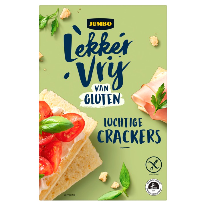 Jumbo Glutenvrije Luchtige Crackers 130g